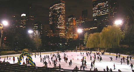 patinoire Wollman Sketing Rink Central Park New York