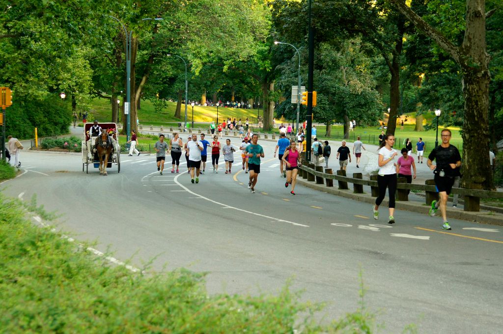 Joggeurs Central Park New York