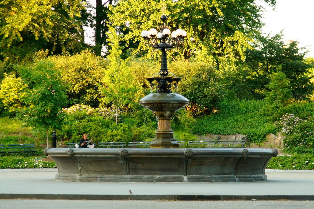 Fontaine Central Park New York