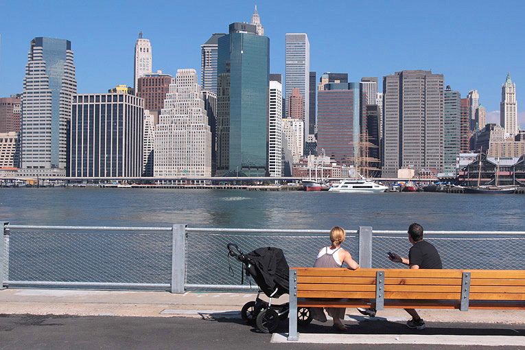 Brooklyn Bridge Park : un parc avec vue sur Manhattan