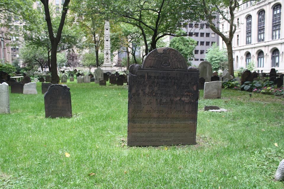 Le cimetière de Trinity Church