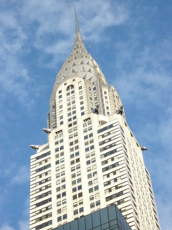 Portrait serré du Chrysler building