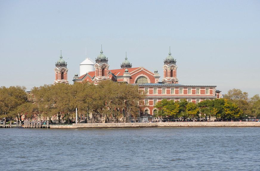 île Ellis Island baie de New York