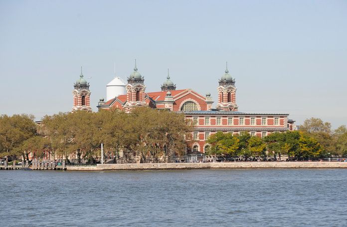 île Ellis Island baie de New York