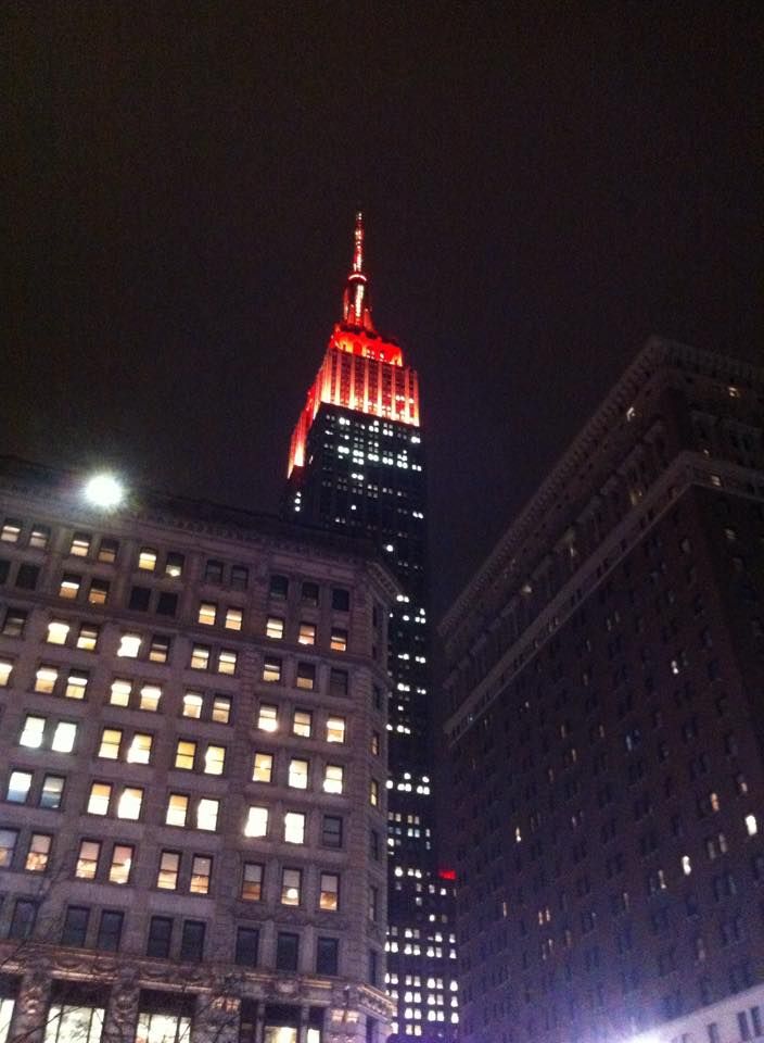 La flèche de l'Empire State building