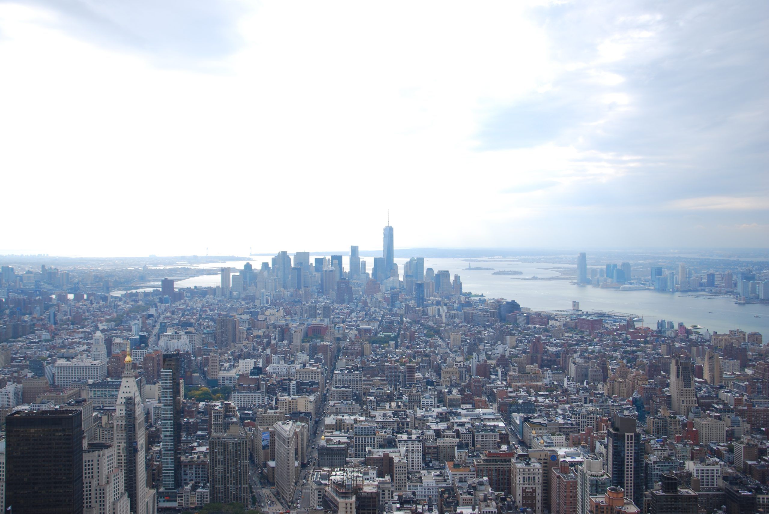 vue depuis Empire State Building