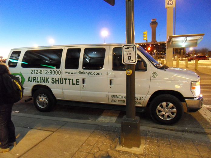 Navette au départ à JFK