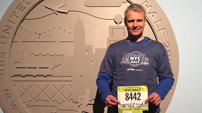 Sean coureur marathon New York