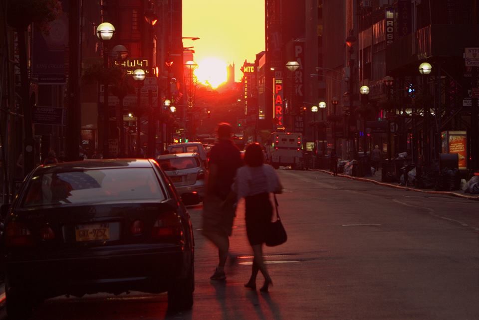 Manhattanhenge à New York
