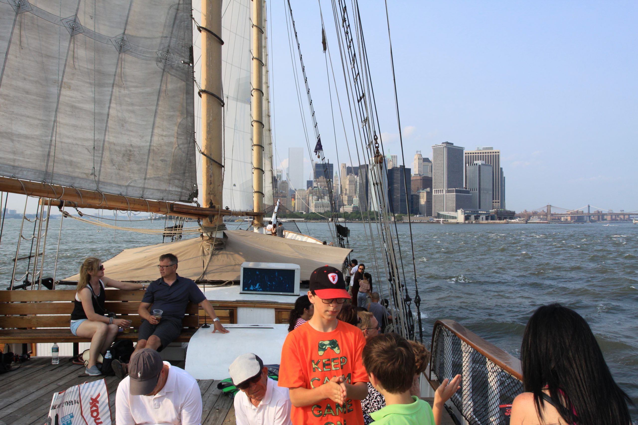 J’ai testé pour vous… une croisière en voilier à New York