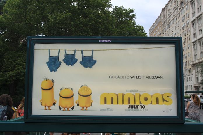 Les Minions à New York