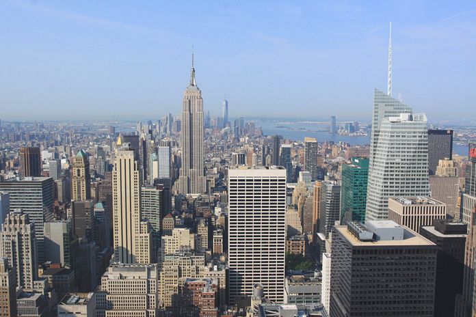La vue depuis le Top of the Rock Vue depuis le Top of the Rock