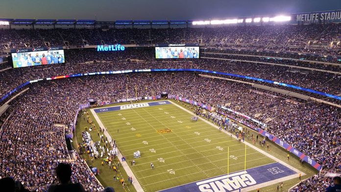 match football américain New York Giants