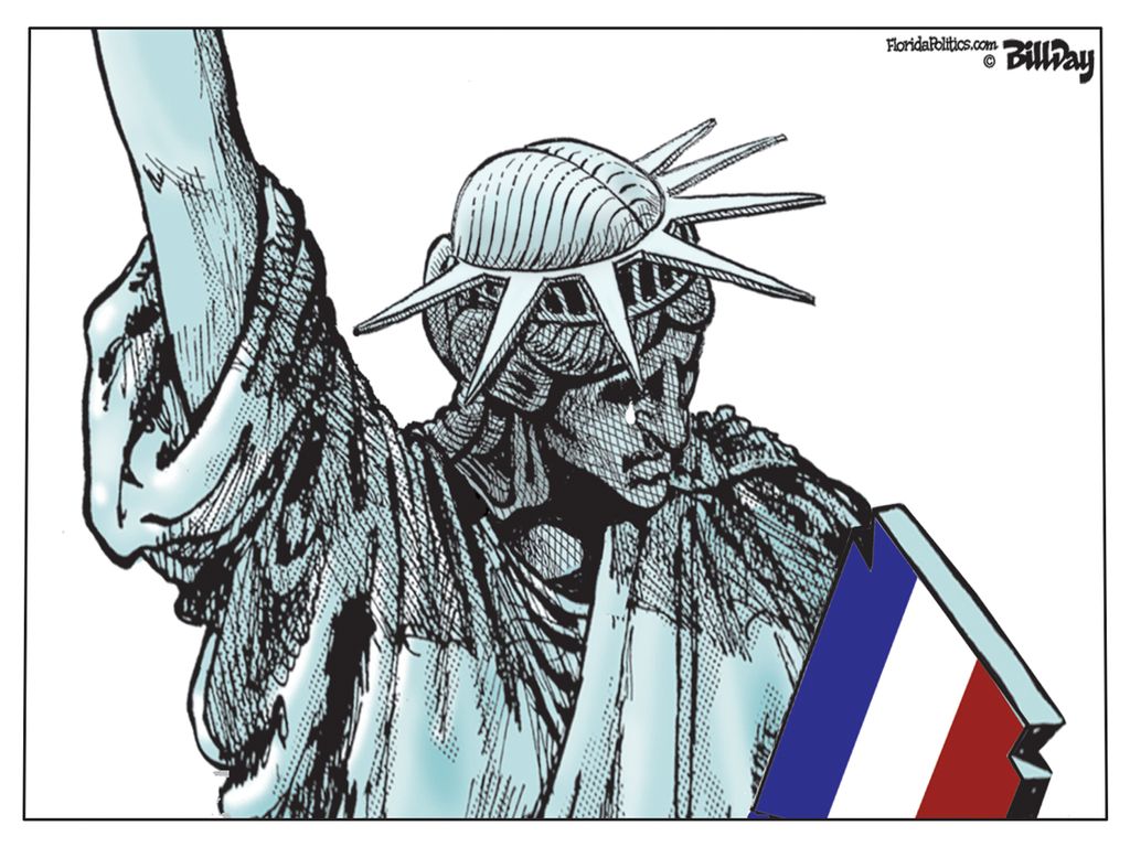 Les larmes de la statue de la Liberté
