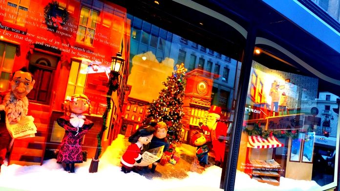 vitrines Noël New York vitrines Noël New York
