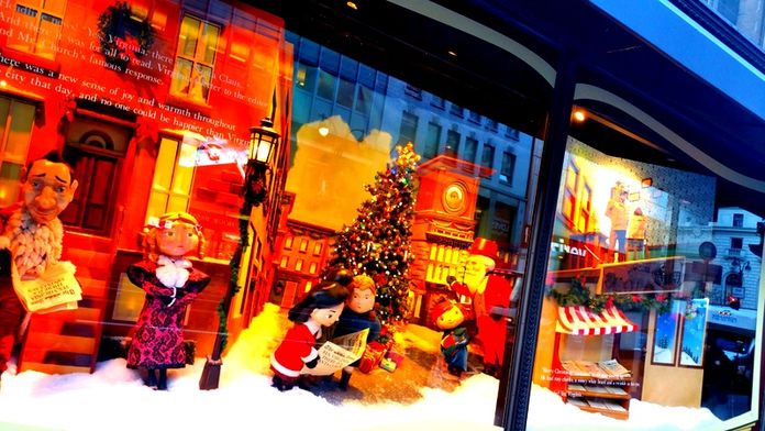 vitrines Noël New York