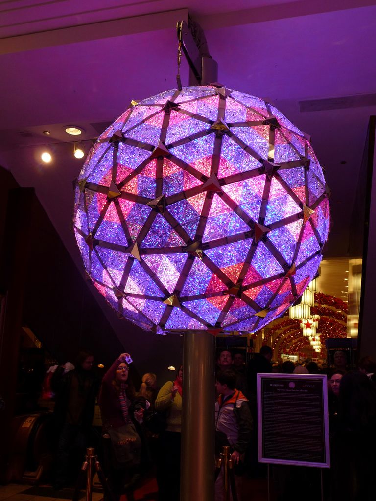 La sphère du nouvel an Times Square