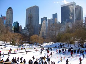 New York patinoire Central Park