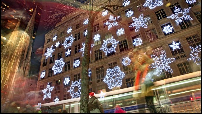 Noël saks new york