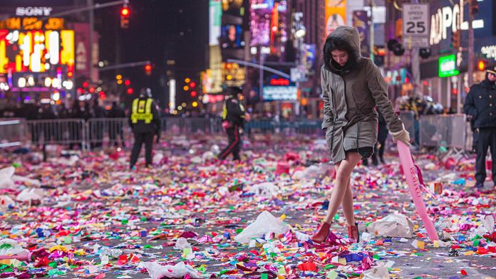 times square nouvel an new york