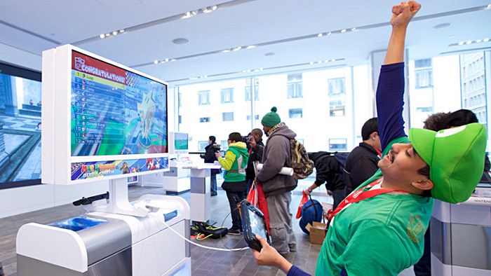 La folle boutique de Nintendo à New York