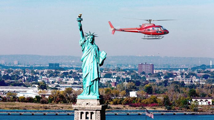 tour hélicoptère new york