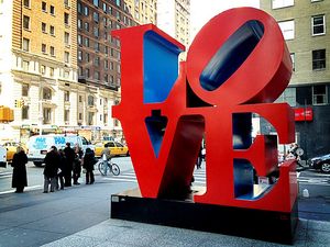 sculpture Love à New York