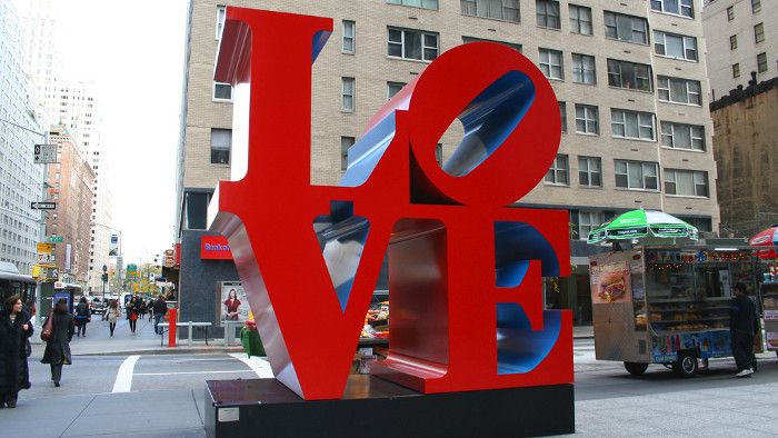 love robert indiana new york