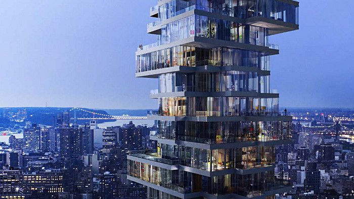 Jenga Tower à New York : un building tout en équilibre