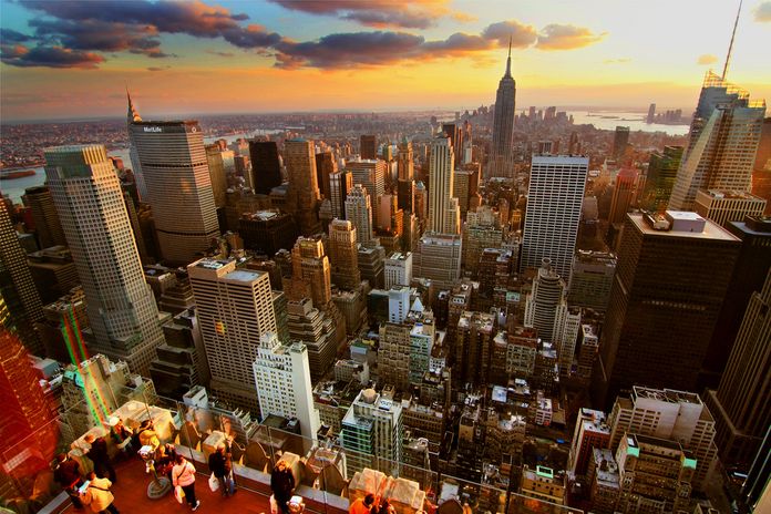 New York depuis le Top of the Rock New York depuis le Top of the Rock