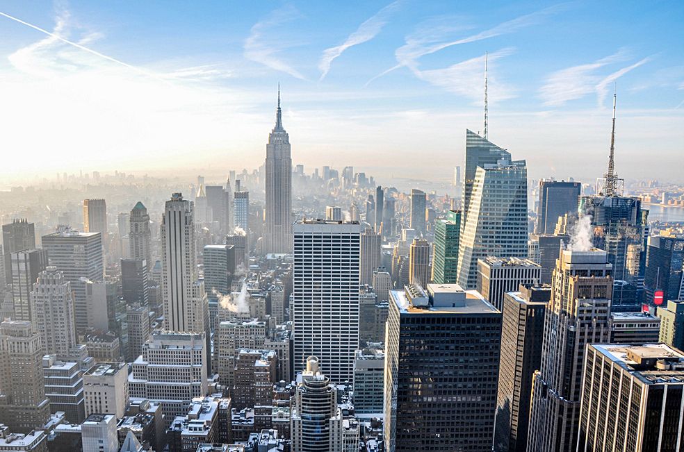 New York depuis le Top of the Rock