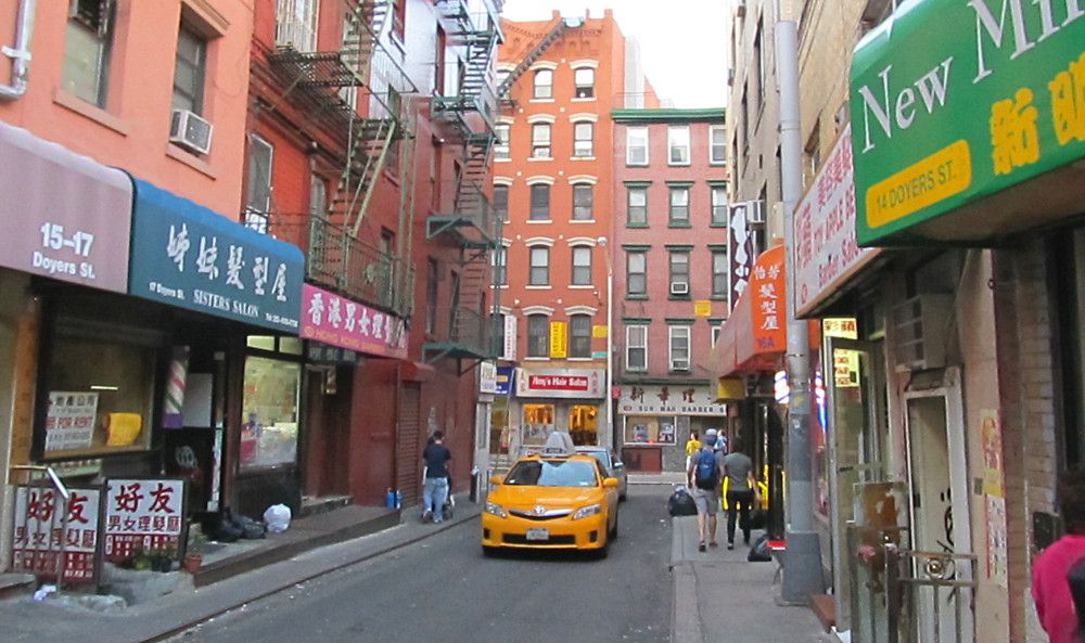Doyers Street : la rue typique de Chinatown à New York