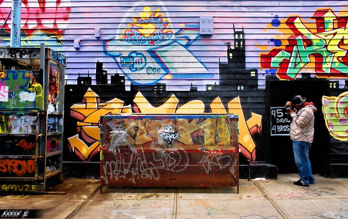 graffiti-new-york New York est aussi réputée pour son street-art