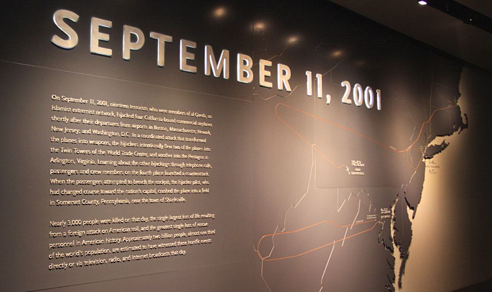 entrée musée attentats 11 septembre 2001 new york