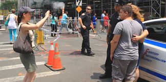 Comment faire des photos avec des policiers à New York policiers new york