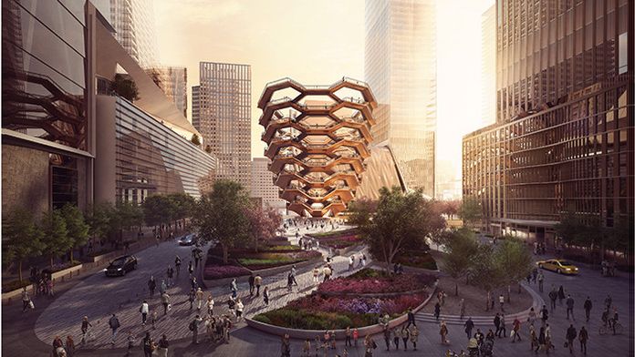 vessel-new-york-projet-2018 Rendu d'artiste du futur projet