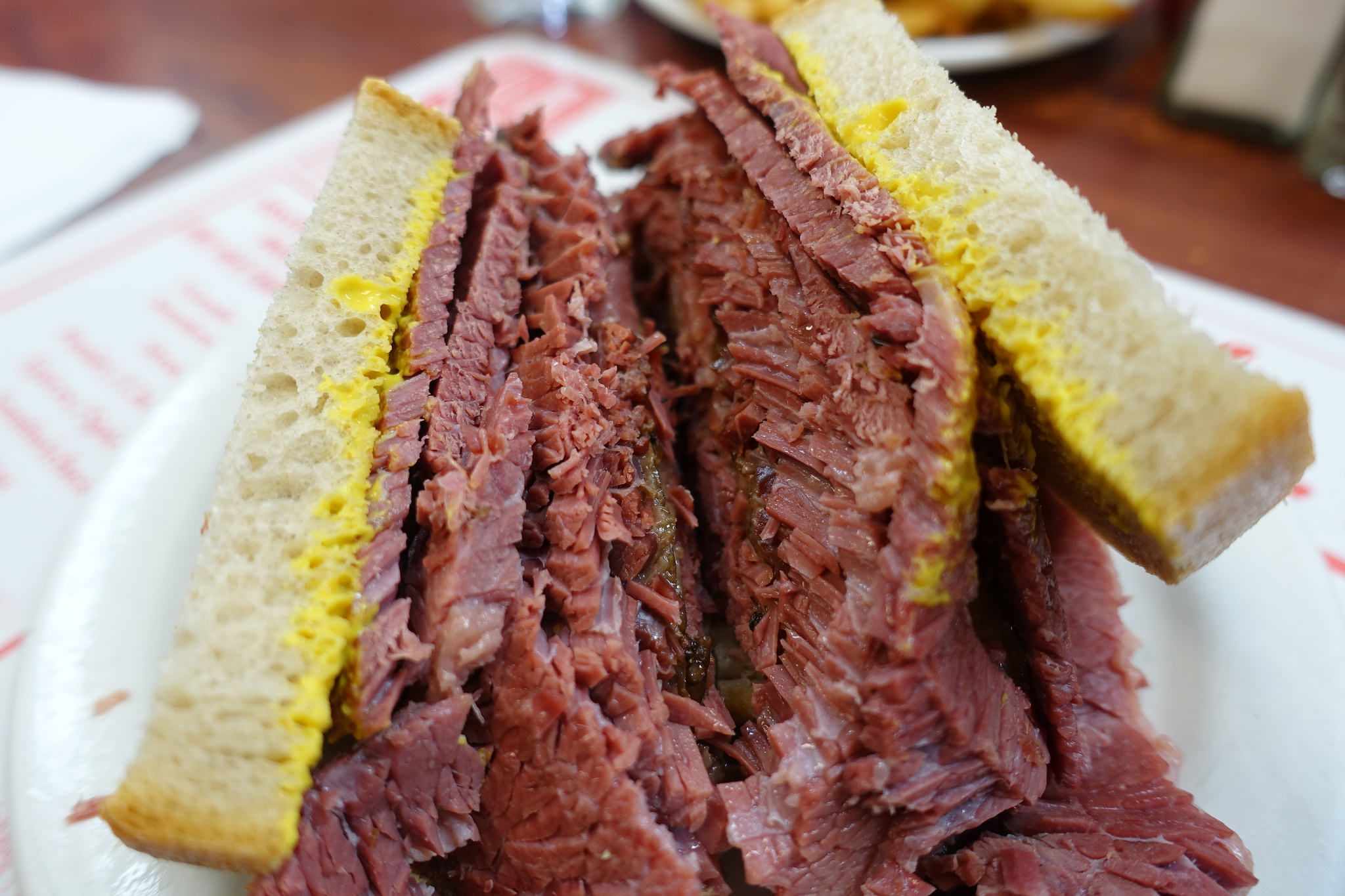 smoked meat sandwich