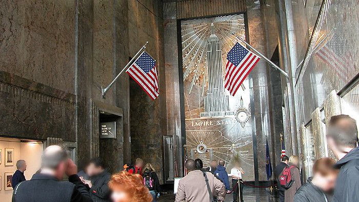 hall de l'Empire State building