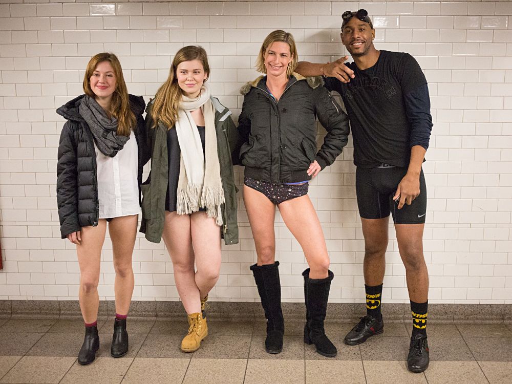 new york sans pantalon