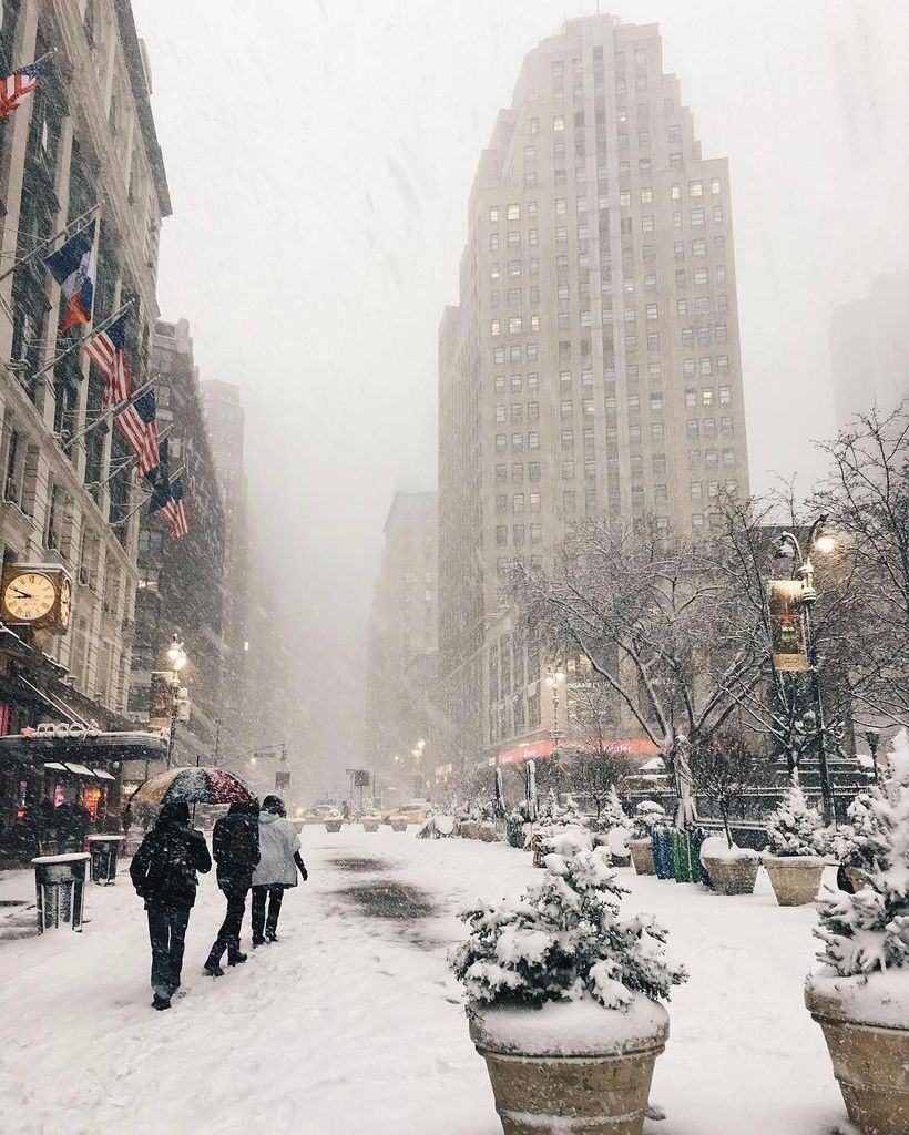 tempête neige new york