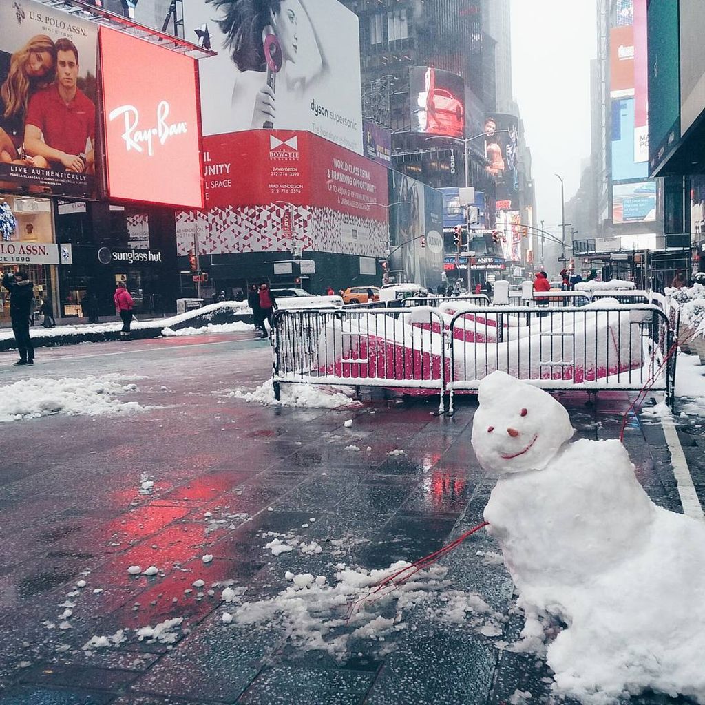 tempête neige new york