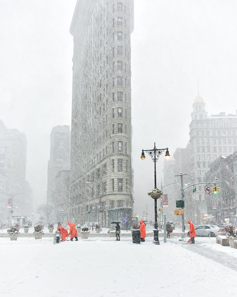 tempête neige new york