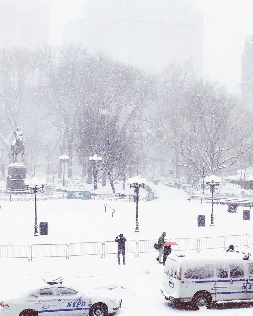 tempête neige new york