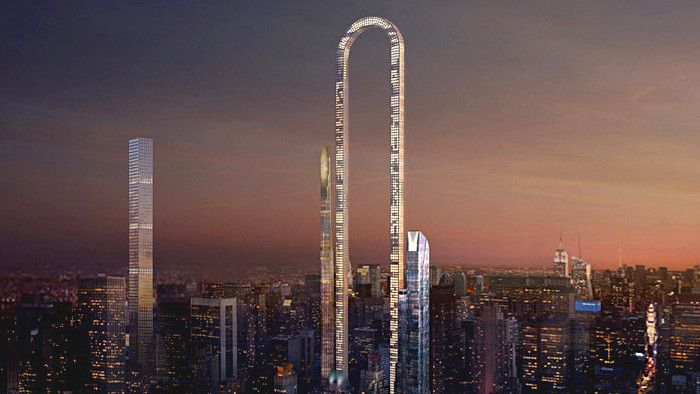 Un nouveau projet de building délirant à New York