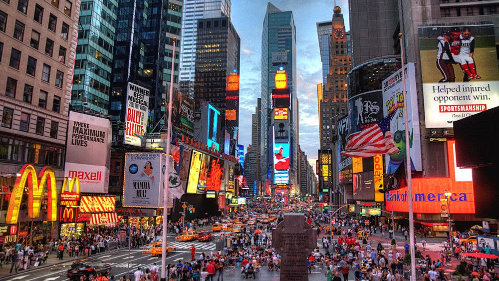 new york times square