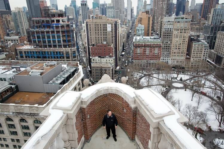 rooftop flatiron building