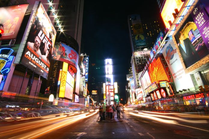 Times Square de nuit