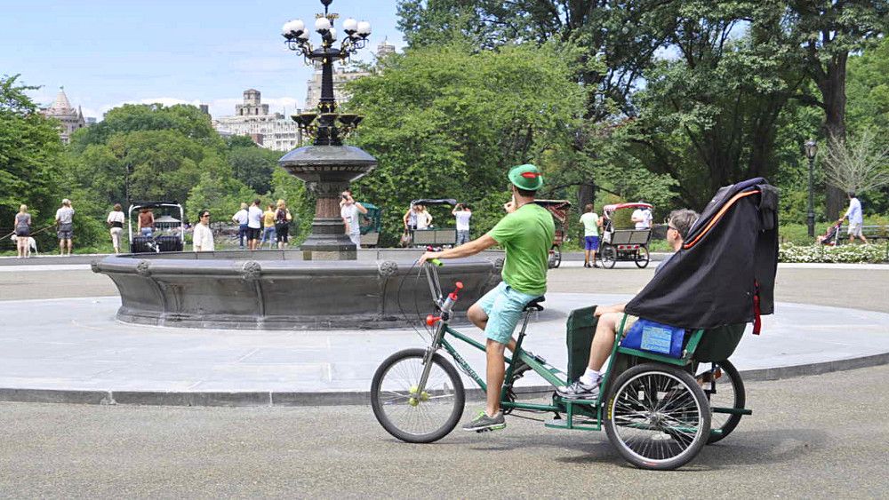 Réservez votre tour en vélotaxi à Central Park