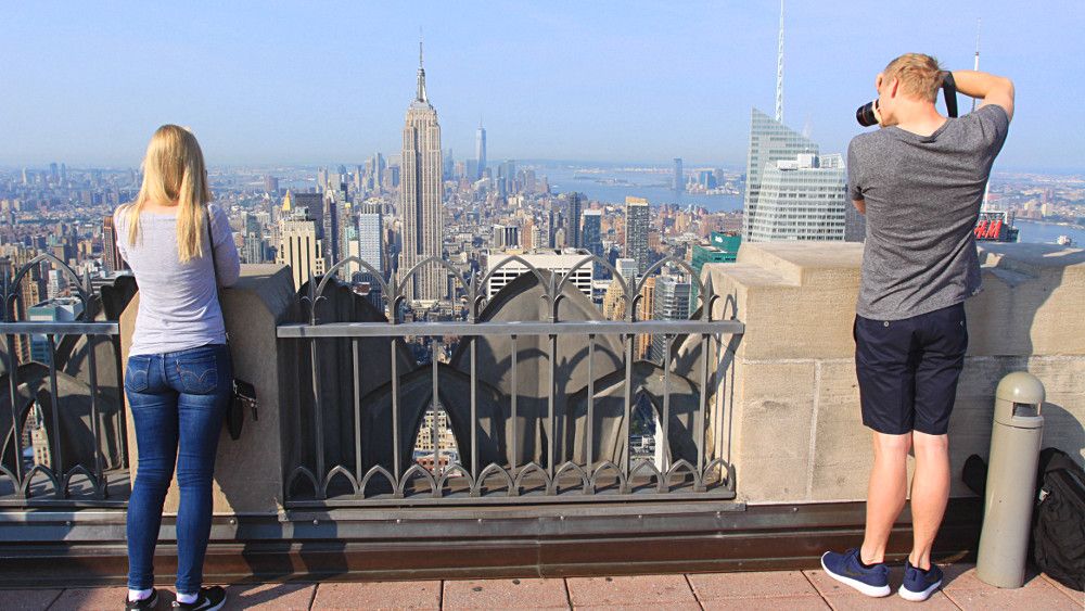 photo top of the rock new york