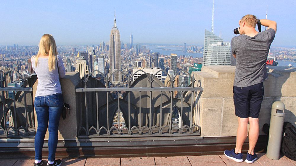 Quelle est la meilleure heure pour visiter le Top of the Rock ?